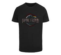 Merchcode Camiseta 'Pink Floyd Dark Side of the Moon' azul / gris / rojo oscuro / negro S azul / gris / rojo oscuro / negro