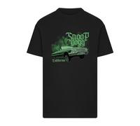Merchcode Camiseta 'Snoop Dogg Lowrider' verde / negro L verde / negro