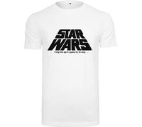Merchcode Camiseta Star Wars Original Logo Tee White S