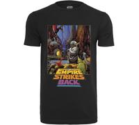 Merchcode Camiseta Star Wars Yoda Poster Tee Negro S