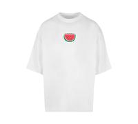 Merchcode Camiseta 'Summer - Summertime' verde / rojo / blanco M verde / rojo / blanco