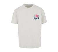 Merchcode Camiseta 'Sunset Charm' navy / gris claro / rosa XXXL EUR