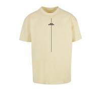 Merchcode Mp0006978-think Different Heavy Oversized tee Camiseta, Amarillo Suave, L para Hombre