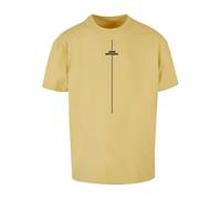 Merchcode Camiseta 'Think Different' amarillo / negro XS amarillo / negro