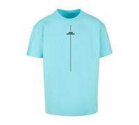 Merchcode Camiseta 'Think Different' azul / negro MxTallas normales azul / negro