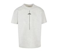 Merchcode Camiseta 'Think Different' gris moteado / negro XL gris moteado / negro