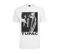 Merchcode Camiseta Tupac Profile Tee MT1323 White-4XL 4XL