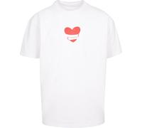 Merchcode Hugs & Love Heart Hug Heavy Oversize Tee MP5012541 4XL