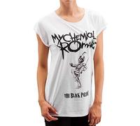 Merchcode Ladies My Chemical Romace Black Parade Cover tee Camisetas, Blanco, L para Mujer