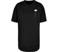 Merchcode Ladies T-Shirt Ladies Love In The Air Oversized Boyfriend Tee MP0008451 4XL