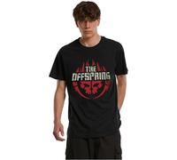 MERCHCODE Mc1026-offspring Skull Logo tee Camiseta, Negro, M Hombres