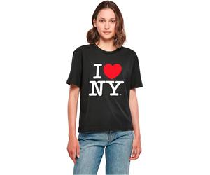 MERCHCODE Mc1086-ladies I Love NY tee Camiseta Mujer (Pack de 1)