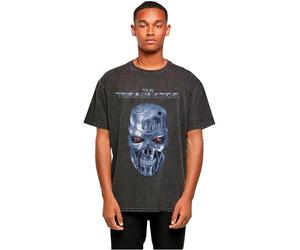 Merchcode Mc1096-terminator I´ll Be Back Oversize tee Camiseta, Negro, XL Hombres