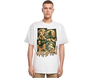 Merchcode Mc1100-bob Marley Jammin Live Oversize tee Camiseta, Blanco, L para Hombre