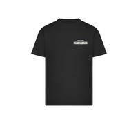 MERCHCODE Mc1713-star Wars Mandalorian Legacy Camiseta Suelta para Hombre (1 Unidad), Negro, 4XL