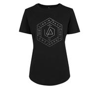 MERCHCODE Mc264-ladies Linkin Park Oml Fit tee Camiseta, Negro, XS Mujeres