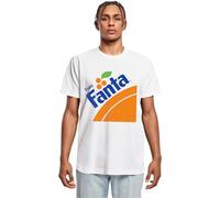 Merchcode Mc889-fanta Logo tee Camiseta, Blanco, M Hombres