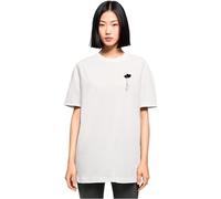 Merchcode Mp0008451-ladies Love in The Air Oversized Boyfriend tee Camiseta, Blanco, XXXXL Mujeres
