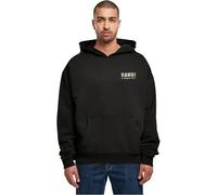 MERCHCODE Mp0008576-hawai Oversized Hoody Sudadera con Capucha, Negro, XS para Hombre