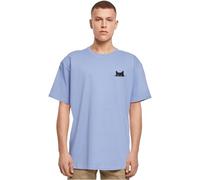 MERCHCODE Mp0008980-halloween-Cat tee Camiseta, Violablue, L Hombres