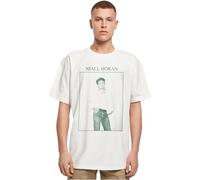 MERCHCODE Mp5011876-niall Horan-Natural Photo Heavy Oversize tee Camiseta, Blanco, XXL Hombres