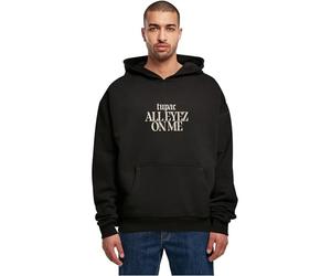 MERCHCODE Mt3360-2pac All Eyez On Me Tracklist Ultra Heavy Oversize Hoodie Sudadera con Capucha Hombre (Pack de 1)