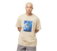 MERCHCODE Mt3568-post Malone Tracklist Oversize tee Camiseta, Arena mojada, M Hombres