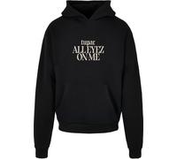 Merchcode Sudadera 'All Eyez On Me' beige / negro XXXL beige / negro