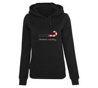 Merchcode Sudadera 'Christmas Loading' rojo / negro / blanco L EUR