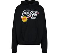Merchcode Sudadera 'Coca Cola Refreshed' amarillo / negro / blanco M amarillo / negro / blanco