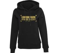 Merchcode Sudadera con capucha para mujer « Linkin Park » Anniversay Logo Hoody Black S