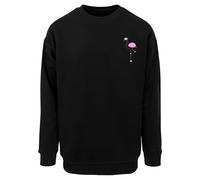 Merchcode Sudadera 'Flamingo' rosa / negro / blanco M EUR