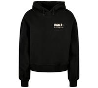Merchcode Sudadera 'Hawai' ecru / negro S ecru / negro