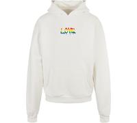 Merchcode Sudadera 'Love Teddy' amarillo / rojo / negro / blanco lana M amarillo / rojo / negro / blanco lana