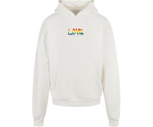 Merchcode Sudadera 'Love Teddy' amarillo / rojo / negro / blanco lana XS amarillo / rojo / negro / blanco lana