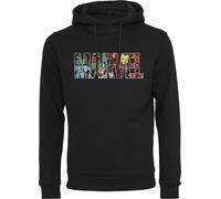 Merchcode Sudadera Marvel Logo Character Hoody Negro XL
