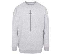 Merchcode Sudadera 'Think Different' gris moteado / negro L EUR