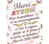 Merci ATSEM: Planificateur hebdomadaire format XXL : une semaine sur 2 pages | Pour maitresse ou institutrice maternelle.