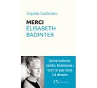 Merci Élisabeth Badinter (ebook)