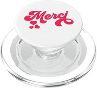 Merci French Paris - Cita Francesa para Regalo francés PopSockets PopGrip para MagSafe