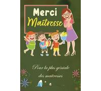Merci Maîtresse : AGENDA DE BORD 2025-2026: Planificateur hebdomadaire | Cadeau remerciement personnalisé à offrir à sa Maîtresse , ATSEM, AESH, Institutrice..
