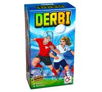 Mercurio - DERBI - Juego de Cartas Dinámico y Rápido - Recrea la Emoción del Fútbol - 2 ó 4 Jugadores - Ideal para Juegos en Familia
