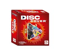 MERCURIO - DISC COVER - Crea Conexiones a Través de Música - Juego de Votación - 100 Portadas Musicales, 4 Cartas Disco , 56 Fichas Puntos, 8 ruedas selección y 1 disco turno inicial- 3 a 8 Jugadores