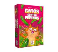 Mercurio - Gatos contra Pepinos | Juego de Cartas Familiar | Humor y Tensión en Cada Ronda | A Partir de 8 Años | 3-6 Jugadores