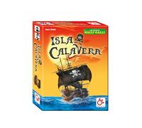 MERCURIO - ISLA CALAVERA - Divertido Juego de Dados para Toda la Familia - Estrategia y Toma de Decisiones - Incluye 8 Dados, 40 Cartas y Bloc de Puntos - Ideal para 2 a 5 Jugadores a Partir de 8 Años