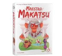 Mercurio - Maestro Makatsu | Juego de Cartas de Estrategia de Reiner Knizia | Juego de Ninjas y Gestión de Riesgo | 2-6 Jugadores | +8 Años