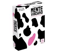 Mercurio - Mente Vacuna - Juego de Mesa Familiar - para 4 a 20 Jugadores - Incluye Vaca Rosa, 80 Cartas de Preguntas a Doble Cara, fichas y blocs - Ideal para Reuniones, Fiestas y Grupos- 20 Minutos