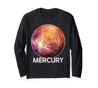 Mercurio Planeta Astronomía del Sistema Solar Manga Larga