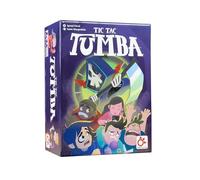 Mercurio - Tic TAC Tumba | Juego de Mesa de Roles Ocultos | Sobrevive en la Mansión de la Muerte | 9 Personajes + 12 Losetas + Cartas y Puertas | Juego de Suspense y Estrategia para Adultos y Jóvenes