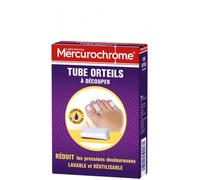 Mercurochrome - Tiritas tubulares para dedos del pie